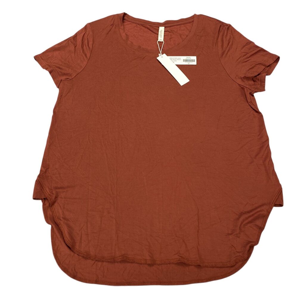 Gentle Fawn Alabama Jersey Knit Short Sleeve T-Shirt Womens Sz M Chili MSRP: $52 - Picture 2 of 16